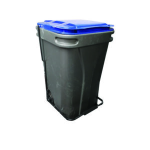 Κάδος απορριμάτων 100Lt. με ρόδες, πεντάλ και λαβή