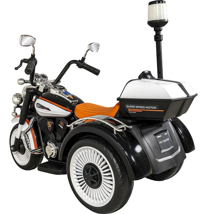Παιδικό ηλεκτροκίνητο τρίκυκλο scooter με φάρο - BJQ-6388 - 701114 - Pink - Image 2
