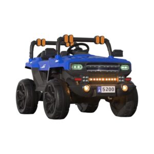 Παιδικό ηλεκτροκίνητο αυτοκίνητο Τζιπ με χειριστήριο - BLF-5200 - 701119 - Blue