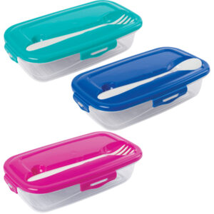 Πλαστικό φαγητοδοχείο 0,5lt με μαχαιροπήρουνο