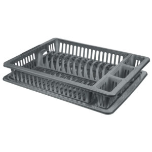 Πλαστική πιατοθήκη με βάση για νερά