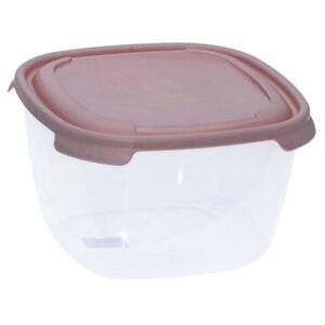 Πλαστικό φαγητοδοχείο τετράγωνο 2,8Lt.