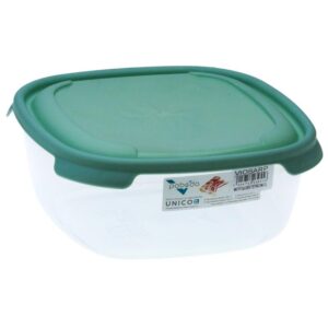 Πλαστικό φαγητοδοχείο τετράγωνο 2Lt.