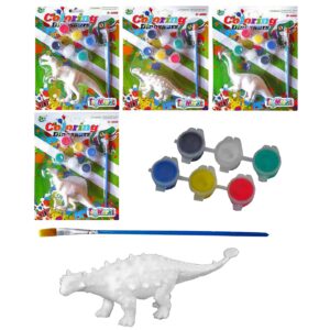 Σετ Χρωματισμού Δεινόσαυρος & 6 Χρώματα 18x23cm ToyMarkt 913315