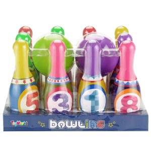 Μπόουλινγκ 15cm, Μπάλες 8cm 26x16x19cm ToyMarkt 913405