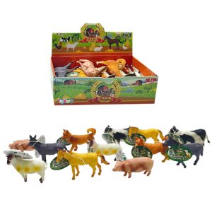 Ζώα Φάρμας Κουτί 12 Τεμαχίων 26x8x16cm ToyMarkt 913415