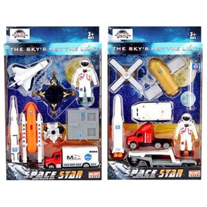 Σετ Διαστήματος 8 τεμ 17x27x4cm ToyMarkt 913443