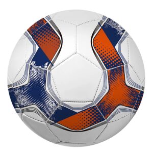 Μπάλα Ποδοσφαίρου Ενισχυμένη Πορτοκαλί Σχέδια Νο5 420g ToyMarkt 913474