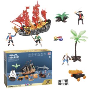 Πειρατικό Καράβι & Πειρατές 29x22x9cm ToyMarkt 913518