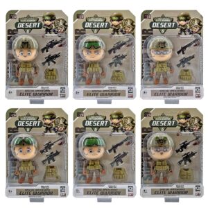 Στρατιωτάκι Desert σε Καρτέλα 16x22x5cm ToyMarkt 913603