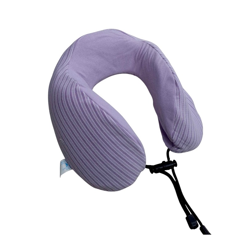 Μαξιλάρι αυχένα ταξιδίου - Memory Foam - 71894 - Purple