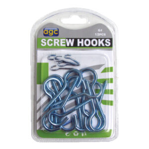 Σετ 12 βιδωτοί γάντζοι #6