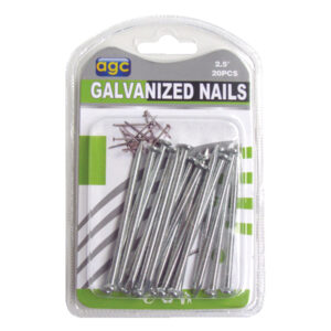 Σετ 20 γαλβανιζέ πρόκες 2,5"