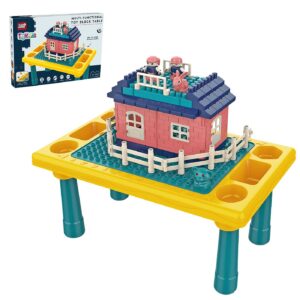 Τραπεζάκι με Τουβλάκια 76 τεμ 48x31x8cm ToyMarkt 95420
