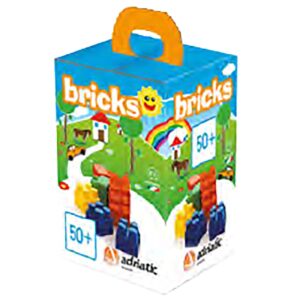 Τουβλάκια σε Κουτί 50 τεμ 19,5x12x11cm Adriatic 473