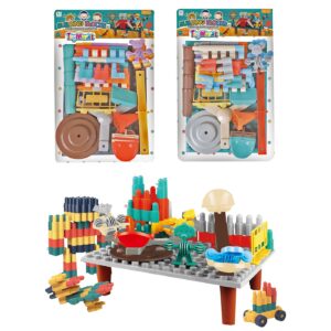 Σετ Τουβλάκια σε Σακούλα 23x31x5cm ToyMarkt 95433