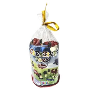 Τουβλάκια Σακουλάκι 100 τεμ 10x16cm ToyMarkt 9586