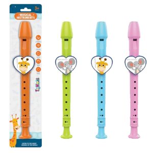 Φλογέρα 28cm με Καρδιά Ζωάκι σε Καρτέλα 9x40cm ToyMarkt 96148