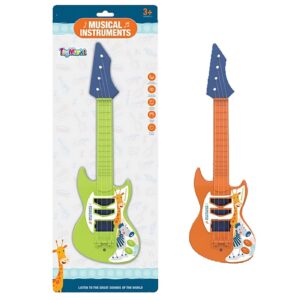 Κιθάρα ροκ Ζωάκια σε Καρτέλα 18x50cm ToyMarkt 96151