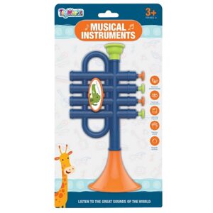 Τρομπέτα Μικρή σε Καρτέλα 16x30cm ToyMarkt 96152