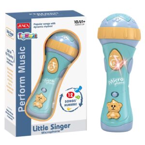 Μικρόφωνο Μπαταρίας & 12 Τραγούδια 15x24x8cm ToyMarkt 96158