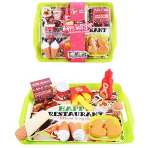 Happy Burger Δίσκος Σερβιρίσματος 19 τεμ 35x5x26cm ToyMarkt 971153