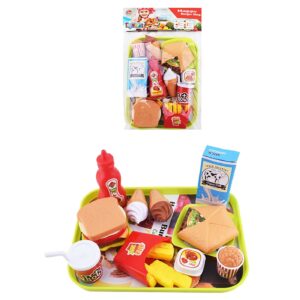 Happy Burger Δίσκος Σερβιρίσματος 24 τεμ 19x26cm ToyMarkt 971154