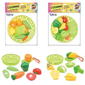 Καλαθάκι Σερβιρίσματος με Φρούτα 23x28x4cm ToyMarkt 971236