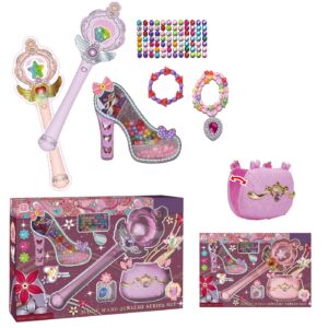 Κοσμήματα και Μαγικό Ραβδί Μπαταρίας & Γοβάκι 40x26x7cm ToyMarkt 971260