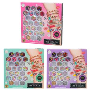 Σετ Χάντρες Τετράγωνο Κουτί 22x22x3cm ToyMarkt 971301