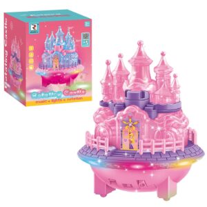 Περιστρεφόμενο Κάστρο με Φως & Μουσική 14x17x14cm ToyMarkt 971315
