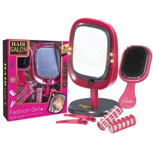 Σετ Ομορφιάς Βούρτσα Καθρέφτης Μπαταρίας 22x26x6cm ToyMarkt 971343
