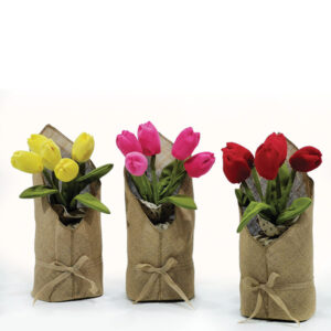 Στοπ πόρτας ''λουλούδια'' 33cm