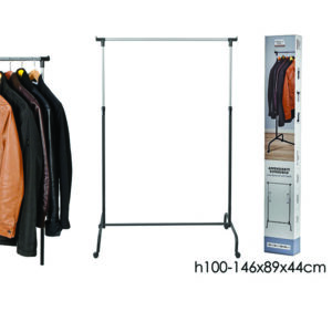 Κρεμάστρα μεταλλική πτυσσόμενη 89x 44x 100-146cm