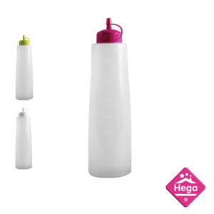 Πλαστικό δοχείο κέτσαπ - μουστάρδας 750ml