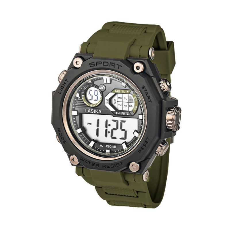 Ψηφιακό ρολόι χειρός - LS9048 - Lasika - 817339 - Green