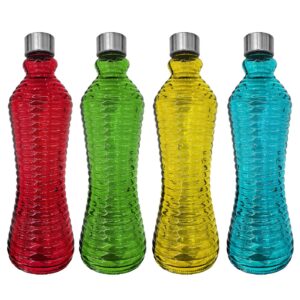 Μπουκάλι Γυάλινο Χρωματιστό  Homie 100144