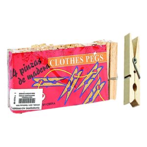 Μανταλάκια Ξύλινα πακ=24τεμ 7,2cm Homie 1001794