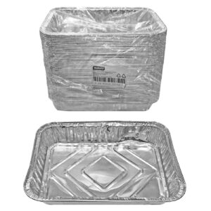 Ταψάκια Αλουμινίου Μιας Χρήσης 22x16x3cm Homie 1002144