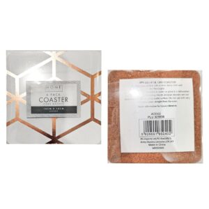 Σουβέρ Φελού σετ=4τεμ 10x10cm Homie 1002146