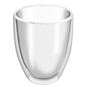 Κούπα Διπλό Γυαλί Borosilicate 12x8cm  350ml Homie 1002180