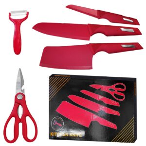 Μαχαίρια με Ψαλίδι & Αποφλοιωτή Σετ Κουζίνας 35x23cm Homie 1002184