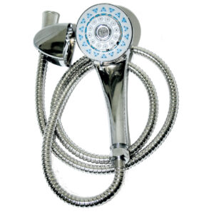 TOP CHROME Χειρόφωνο μασάζ νίκελ μεγάλη κεφαλή 809942