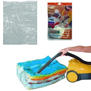 Σακούλα Πλαστική Ρούχων Κενού Αέρος 80x100cm 100x80cm Homie 1011114