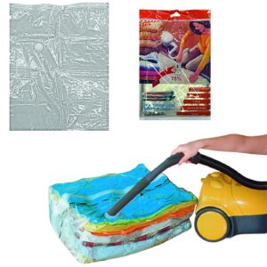 Σακούλα Πλαστική Ρούχων Κενού Αέρος 80x60cm Homie 101244