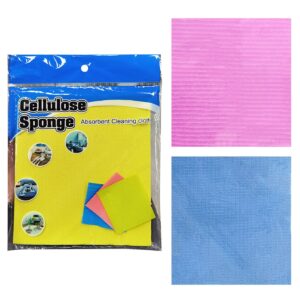 Σπογγοπετσέτα σετ=3τεμ 20x17x0,5cm Homie 10169