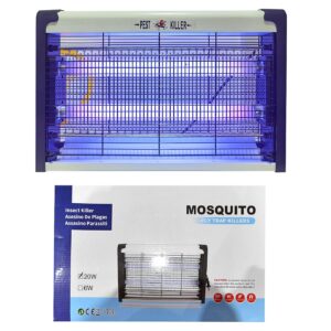 Εντομοπαγίδα 2 Λάμπες LED 38x24x5cm Homie 101571