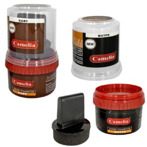 Αυτογυάλιστη Πάστα Υποδημάτων Μαύρη-Καφέ 40ml Siderela