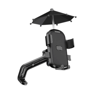 Βάση στήριξης smartphone ποδηλάτου/μοτοσυκλέτας με σκίαστρο - YC-M2S - 811900 - Black