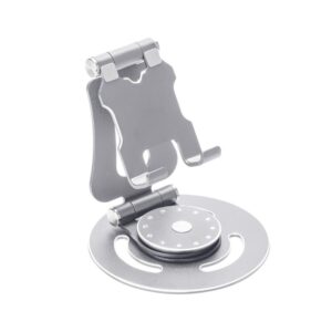 Βάση στήριξης smartphone/tablet μεταλλική περιστρεφόμενη - G62 - 813492 - Silver